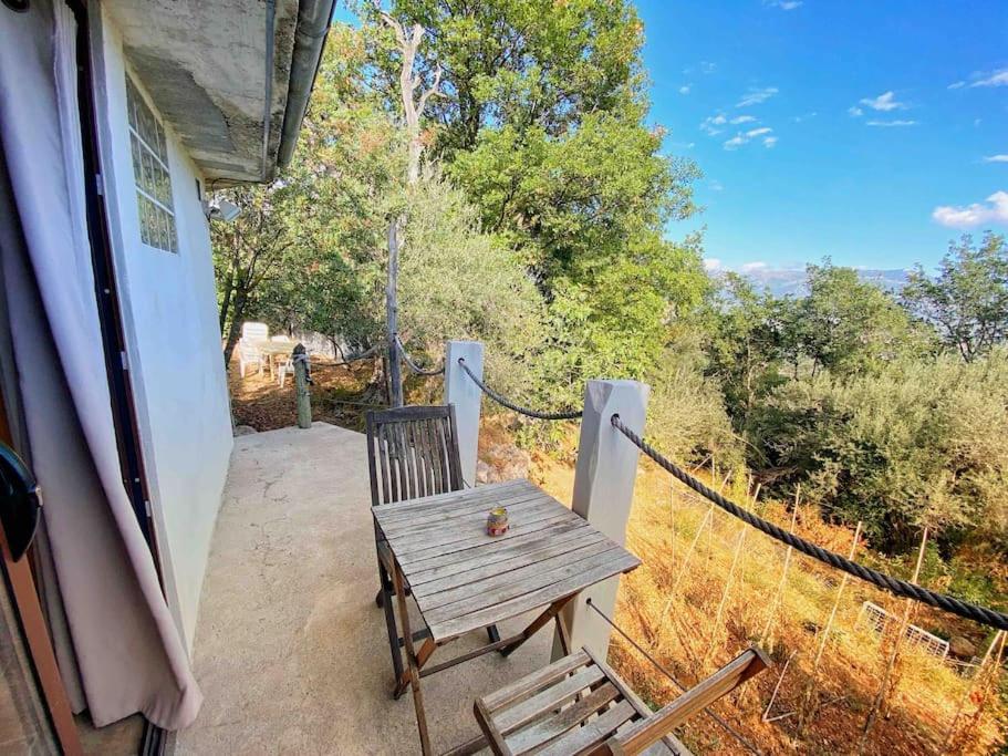 Bas De Villa Au Milieu Des Oliviers. Chateauneuf-Villevieille Экстерьер фото