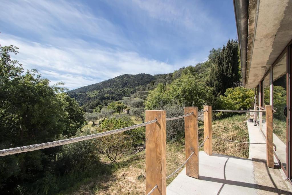Bas De Villa Au Milieu Des Oliviers. Chateauneuf-Villevieille Экстерьер фото